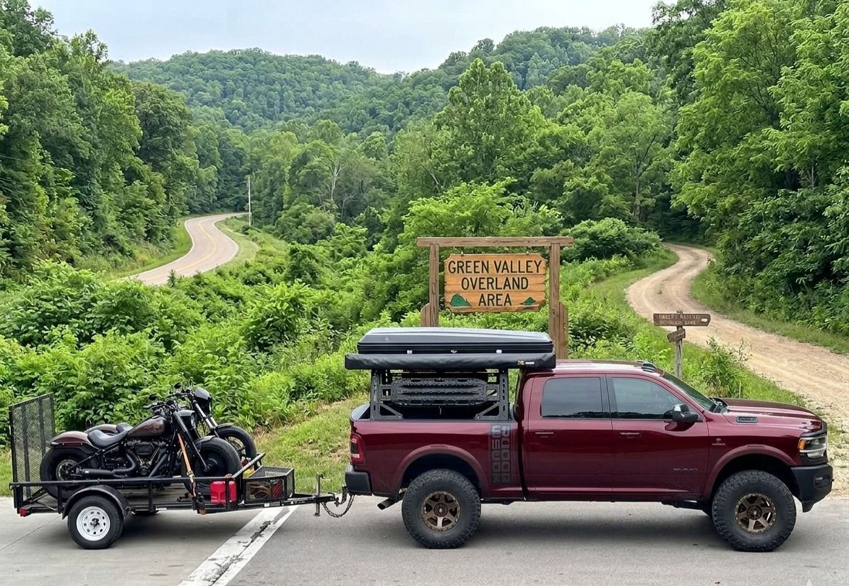 Long-distance cross-country car shipping truck on American highway